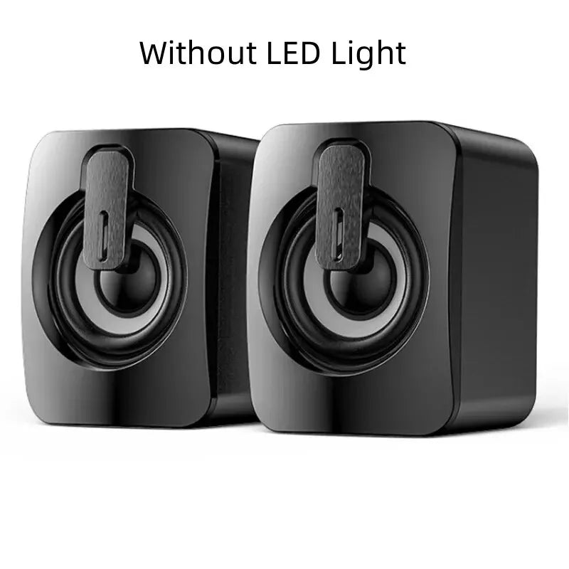 Computer Speakers PC Sound Box HIFI Stereo Microphone